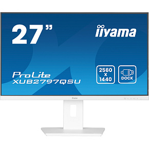 iiyama ProLite/XUB2797QSU-W2/27"/IPS/QHD/100Hz/1ms/White/5R iiyama ProLite/XUB2797QSU-W2/27"/IPS/QHD/100Hz/1ms/White/5R