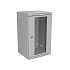 Nástěnný rozvaděč 10" 9U RAL 7035 skleněné dveře LC-10-9-11-G