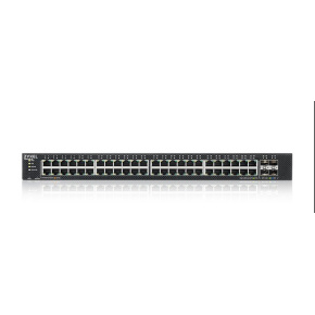 Zyxel XGS1935-52, 52 Port Smart Managed Switch, 48x Gigabit Copper and 4x 10G SFP+, hybrid mode, standalone or NebulaFlex Cloud