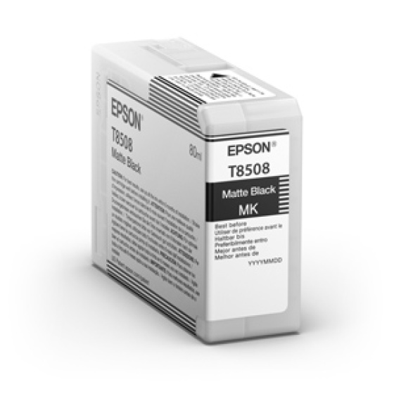 kazeta EPSON SC-P800 Matte Black 80ml (C13T850800)