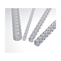 Plastic back 14 mm, white*100ks