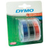 páska DYMO 3D Blue/Black/Red Tape (9mm) 3ks