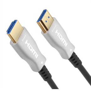 PremiumCord optický fiber High Speed with Ether. 4K@60Hz kabel 15m, M/M, gold-plated connectors