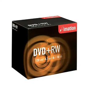 DVD+RW Imation 4,7 GB / 4x / 10 ks - akcia - do vypredania zásob