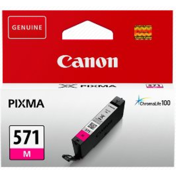 kazeta CANON CLI-571M magenta MG 5750/5751/6850/6851/7750/7751 (0387C001)