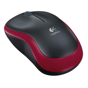 Logitech Wireless Mouse M185 - RED