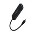 AXAGON HUE-L1C 4x USB 3.2 Gen 1 TRAVEL hub w. 20cm USB-C cable