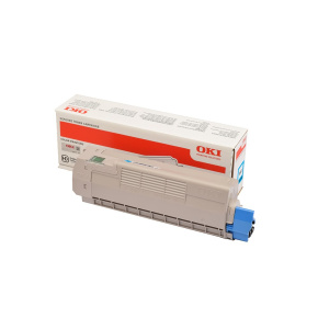 OKI 46507507, CYAN toner pre C612, 6000 strán