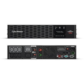CyberPower PR2200ERTXL2U, UPS 2200VA/2200W, LCD, 10x IE C13, RJ11/RJ45, USB, RS232, rack 2U
