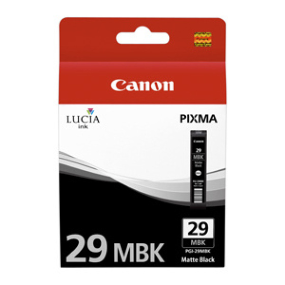 kazeta CANON PGI-29MBK matte black PIXMA Pro 1 (4868B001)