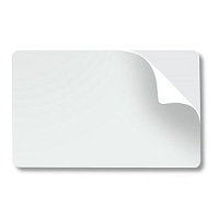 karta DATACARD biela s lepiacou vrstvou - Sticky Card (100ks) CR80