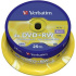 DVD+RW VERBATIM 4,7GB 4X 25ks/cake