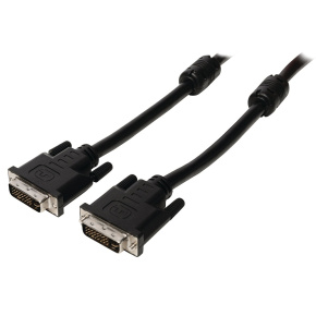 Valueline DVI-I cable 24+5M/24+5M, 2m, black