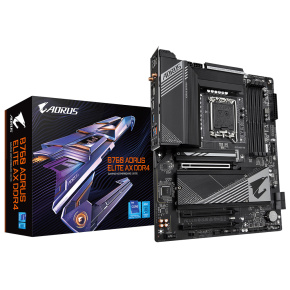 Gigabyte AORUS B760 ELITE AX DDR4 , Intel B760, LGA1700, 4xDDR4, ATX