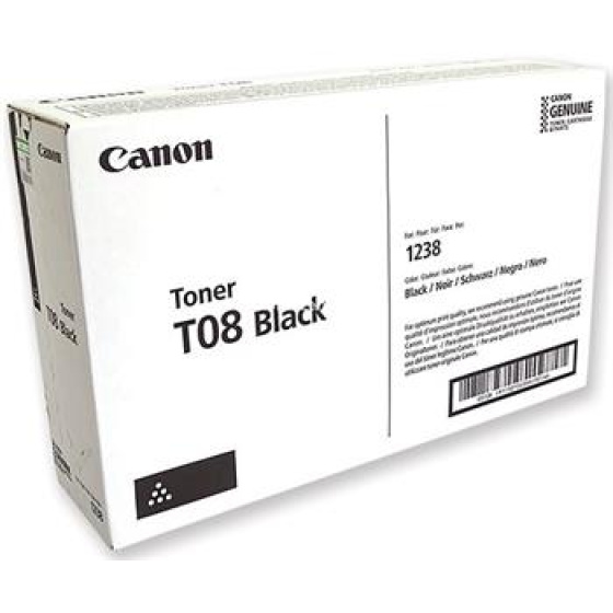 toner CANON T08 black i-SENSYS X 1238 (3010C006)