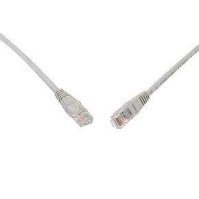 Patch kabel CAT6 UTP PVC 3m šedý non-snag-proof C6-155GY-3MB Patch kabel CAT6 UTP PVC 3m šedý non-snag-proof C6-155GY-3MB