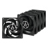 Arctic case fan P8 black 5pcs