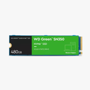 WD Green SN350 SSD 480GB M.2 NVMe Gen3 2400/1650 MBps