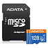 Adata/micro SDXC/128GB/UHS-I U1 / Class 10/+ Adaptér