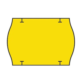 Etikety cenovkové 26x18 žlté