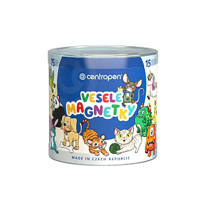 Veselé magnety CENTROPEN 9794/75 doza mix 75ks Veselé magnety CENTROPEN 9794/75 doza mix 75ks