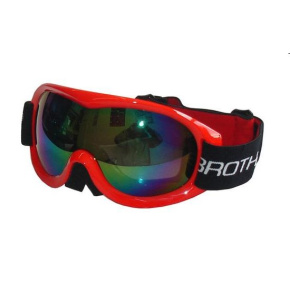 ACRA Ski goggles with double glass BROTHER B259 - red