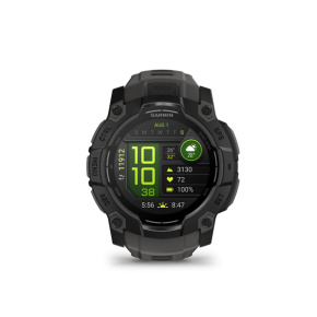 GARMIN Instinct 3 - 50mm, AMOLED, Black, Charcoal silicone band