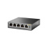 Mini Desktop Gigabit Switch TP-LINK TL-SG1005P 5-port 10/100/10000M, 5x 10/100/1000M RJ45 ports, 4x PoE, Plastic case