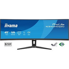 iiyama ProLite/XCB4594DQSU-B1/44,5"/VA/DQHD/75Hz/2ms/Čierna/3R