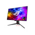Asus ROG, PG27AQDM, 26.5" OLED QHD, 2560x1440, 16:9, 240Hz, 0.03ms, HDMI, DP, USB-C, 2x USB 3.2, repro, Black