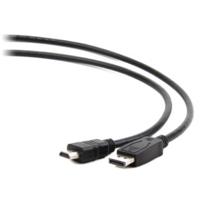 Display Port to HDMI cable, 1 m