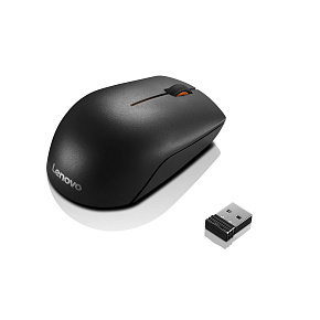 Lenovo 300/Cestová/Optická/1 000 DPI/Bezdrôtová USB/Čierna Lenovo 300/Cestová/Optická/1 000 DPI/Bezdrôtová USB/Čierna