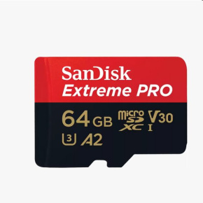SanDisk Extreme PRO 64GB microSD card