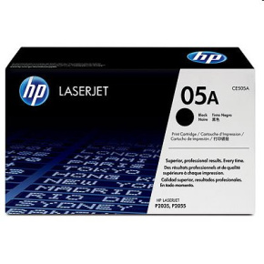 HP 05A, Black toner pre HP LaserJet P2035, P2055/d/dn, 2300 strán