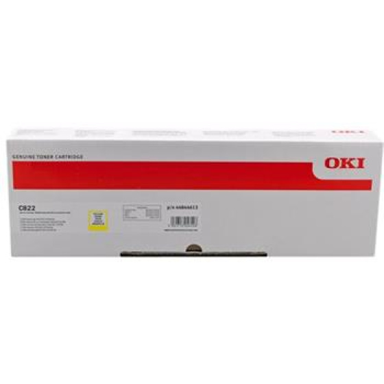 toner OKI C822 yellow (44844613)