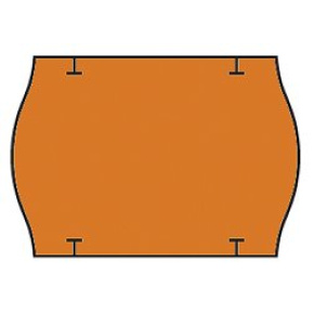 cenovkové etikety 26x18 STAR PRIX - oranžové (pre etiketovacie kliešte) 1.000 ks/rol.