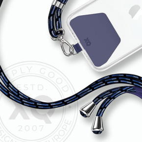 Xqisit Universal  Phone Lanyard - Blue/Black