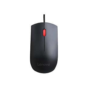 Lenovo Essential/Kancelárska/Optická/1 600 DPI/Drôtová USB/Čierna Lenovo Essential/Kancelárska/Optická/1 600 DPI/Drôtová USB/Čierna