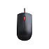 Lenovo Essential/Kancelárska/Optická/1 600 DPI/Drôtová USB/Čierna