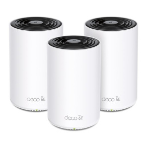 tp-link Deco XE75 (3-pack), AXE5400 Whole Home Mesh Wi-Fi 6E System(Tri-Band)