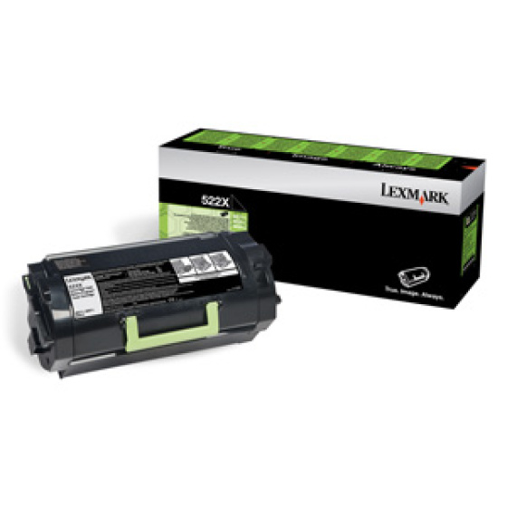 Toner Lexmark MS811/MS812  522X 6K BLACK (52D2000)