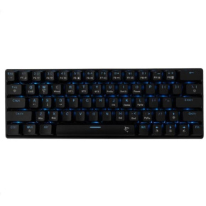 White Shark Mechanical gaming keyboard KAIKEN, US, red switch, black
