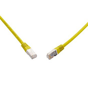 10G patch kabel CAT6A SFTP LSOH 2m žlutý non-snag-proof C6A-315YE-2MB