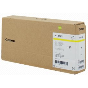 kazeta CANON PFI-706Y yellow iPF 8300/8300s/8400/8400s/9400/9400s (700 ml)