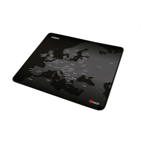 Mouse pad C-TECH MP-01E (Europe), 320x270x4mm, sewn edges