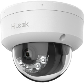 HiLook powered by Hikvision IP kamera IPC-D180HA-LU/ Dome/ 8Mpix/ 2.8mm/ Smart Hybrid Light/ Motion detection 2.0/ IP67/ IK08/ LED