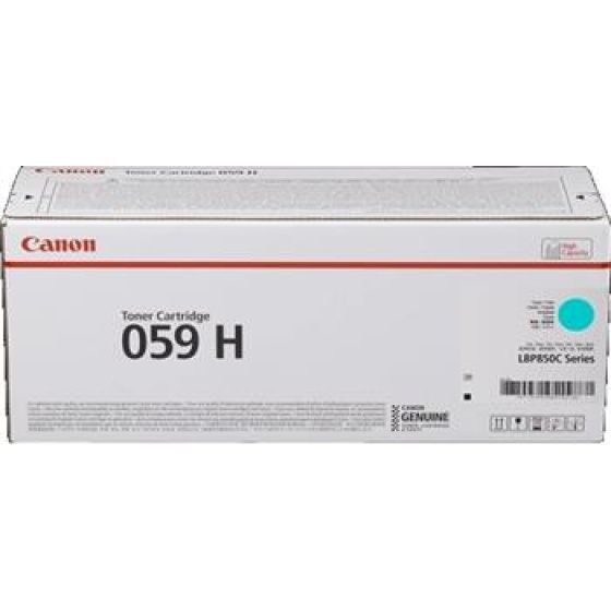 toner CANON CRG-059H cyan i-SENSYNS LBP852Cx (13500 str.) (3626C001)