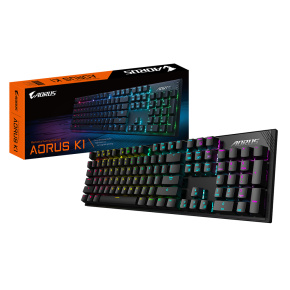 Gigabyte AORUS K1 Mechanical keyboard, RGB, US