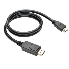 Cable C-TECH DisplayPort/HDMI, 3m, black