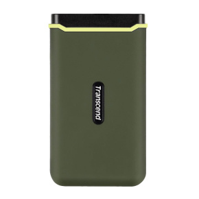 Transcend SSD 2TB ESD380C USB 3.2 Gen 2x2 - Military Green Transcend SSD 2TB ESD380C USB 3.2 Gen 2x2 - Military Green